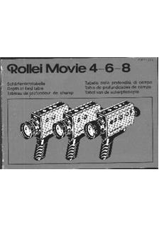 Rollei Movie 8 manual. Camera Instructions.